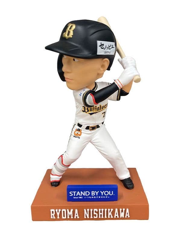 オリックス•バファローズ　西川龍馬　ボブルヘッド