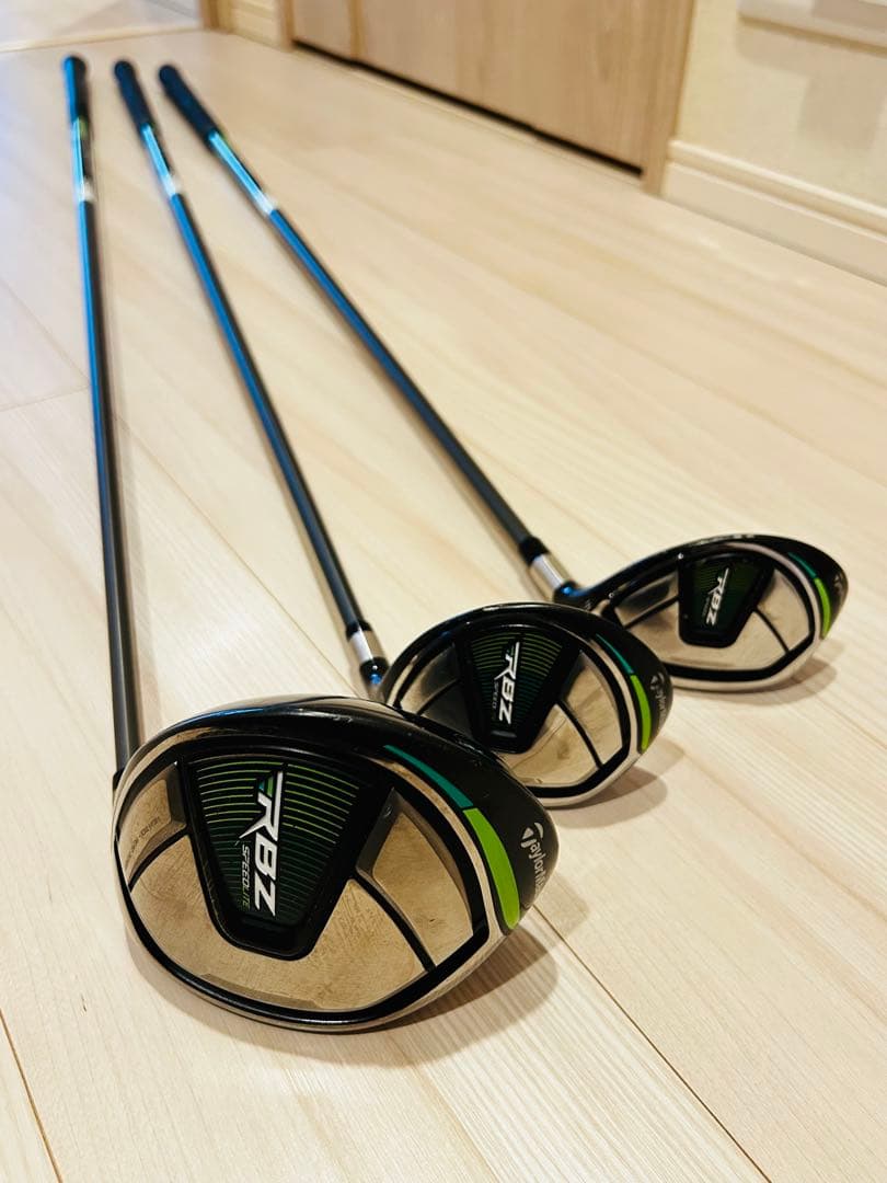 Taylormade メンズ 初心者 ゴルフクラブ RBZ 1W 5W 5UT