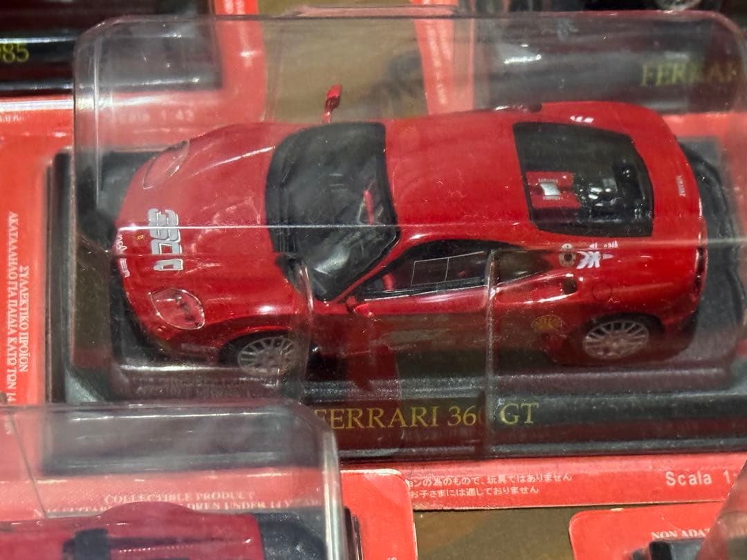フェラーリ ミニカー 10台セット
