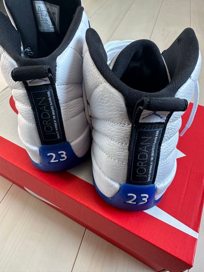 Air Jordan 12 ホワイトandゲームロイヤル