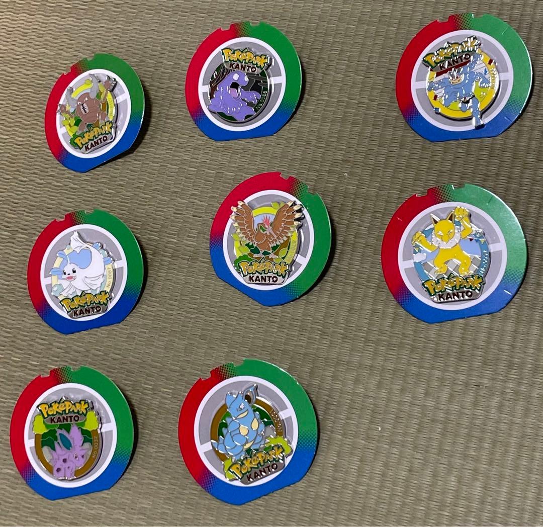 ポケパークカントー　ピンバッジ　まとめ売り