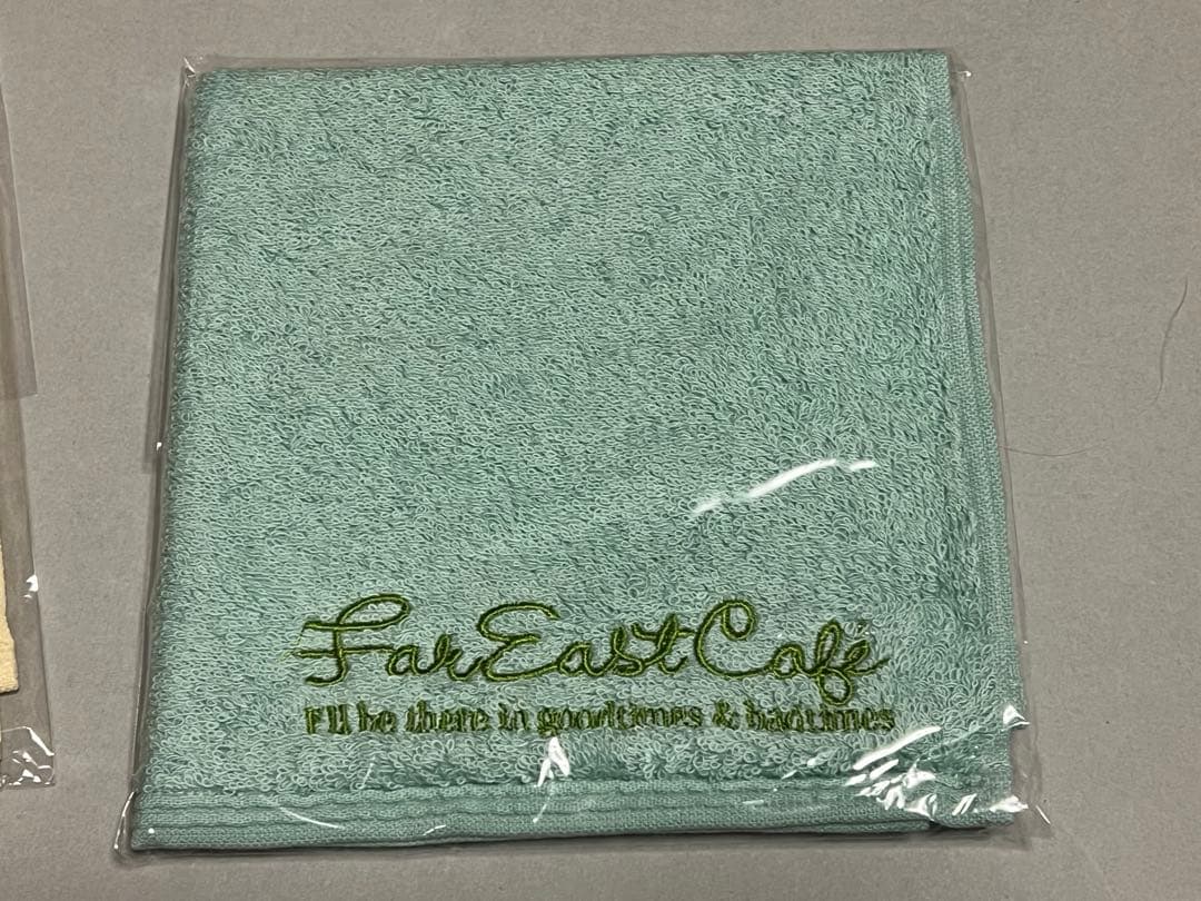 小田和正さんFAR EAST CAFE 今治織大きめハンドタオル3枚組新品未開封