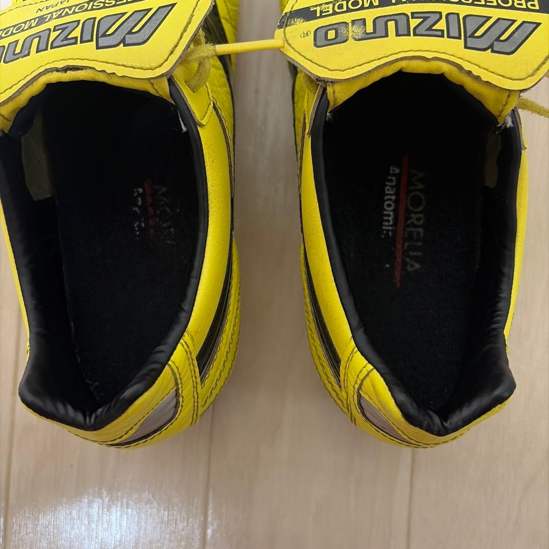 レア　Mizuno モレリア2 30周年モデル イエロー