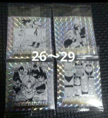 ドラゴンボール40周年記念 シールウエハース42種類フルコンプ