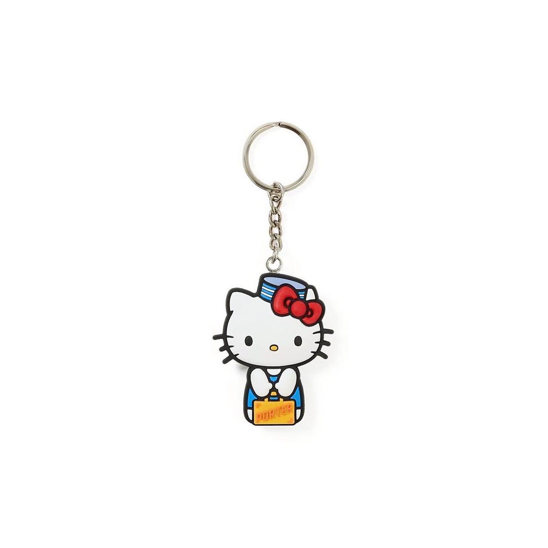 PORTER x HELLO KITTY Key Charm White 新品
