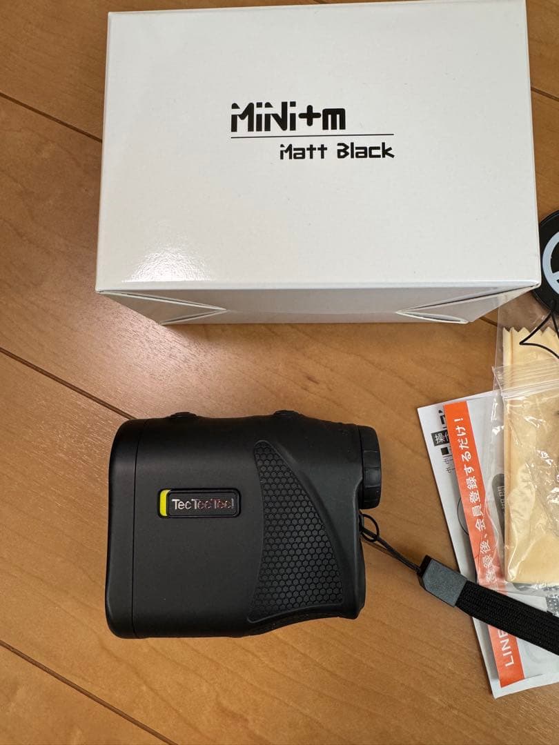 TecTecTec Mini ゴルフ用距離計 マットブラック