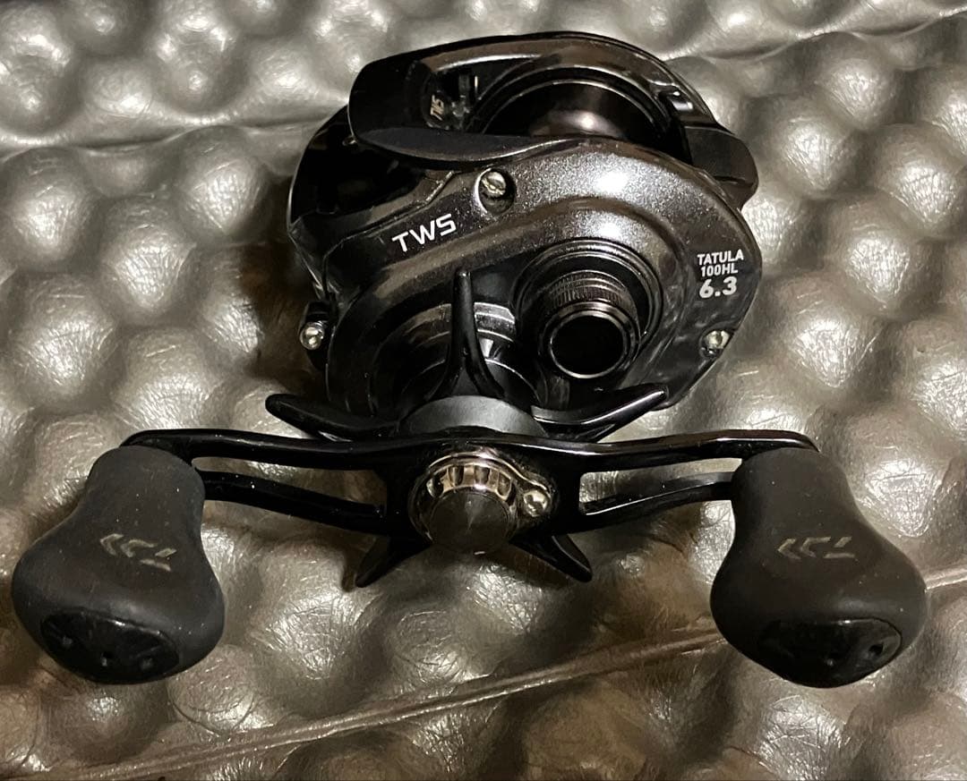 US TATULA 100HL タトゥーラ ダイワ TWS 6.3 ベイトリール