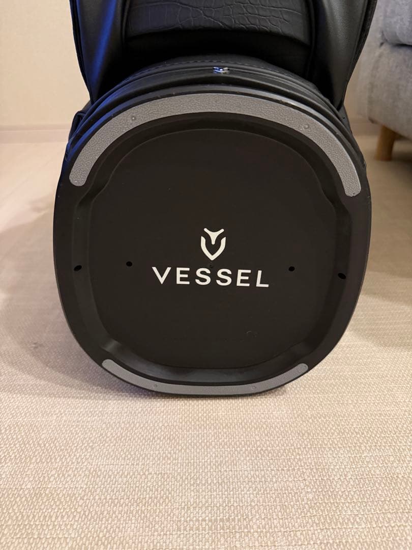 【新品未使用】VESSEL 5.0 Pro クロコブラック　キャディバッグ