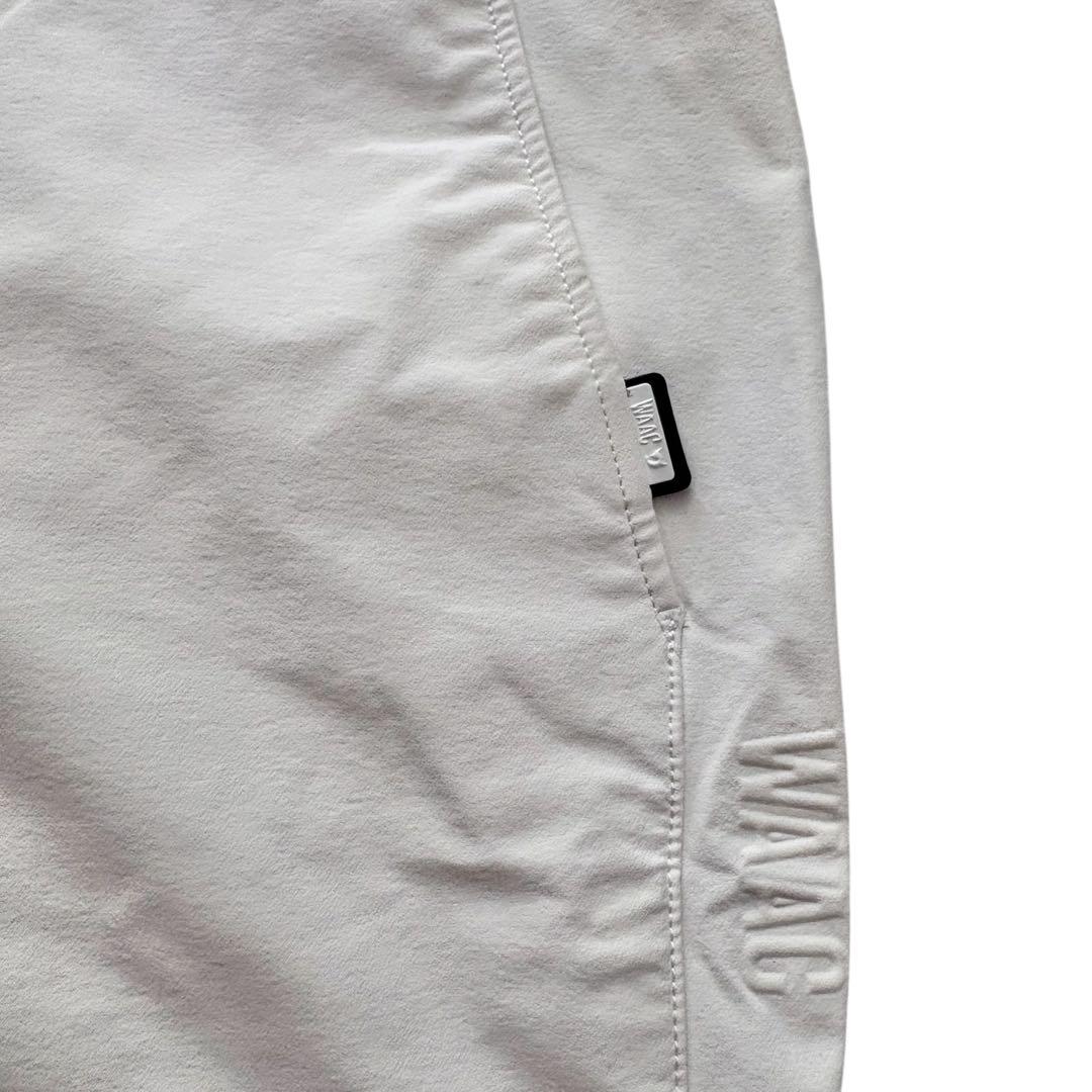 WAAC ワック ゴルフ パンツ ホワイト XL ストレッチ シンプル