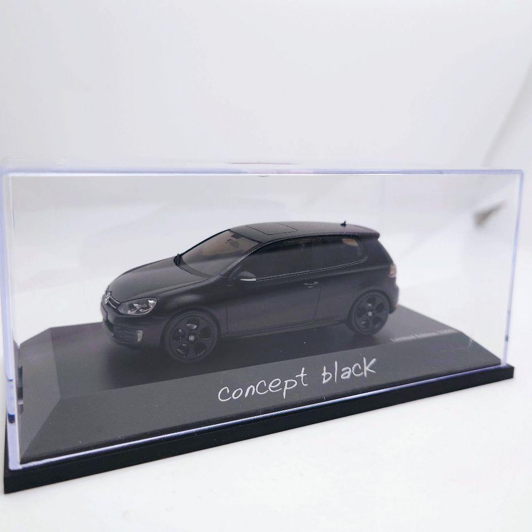 シュコー 1/43 VW ゴルフ 6 GTI コンセプト 黒 1000台限定