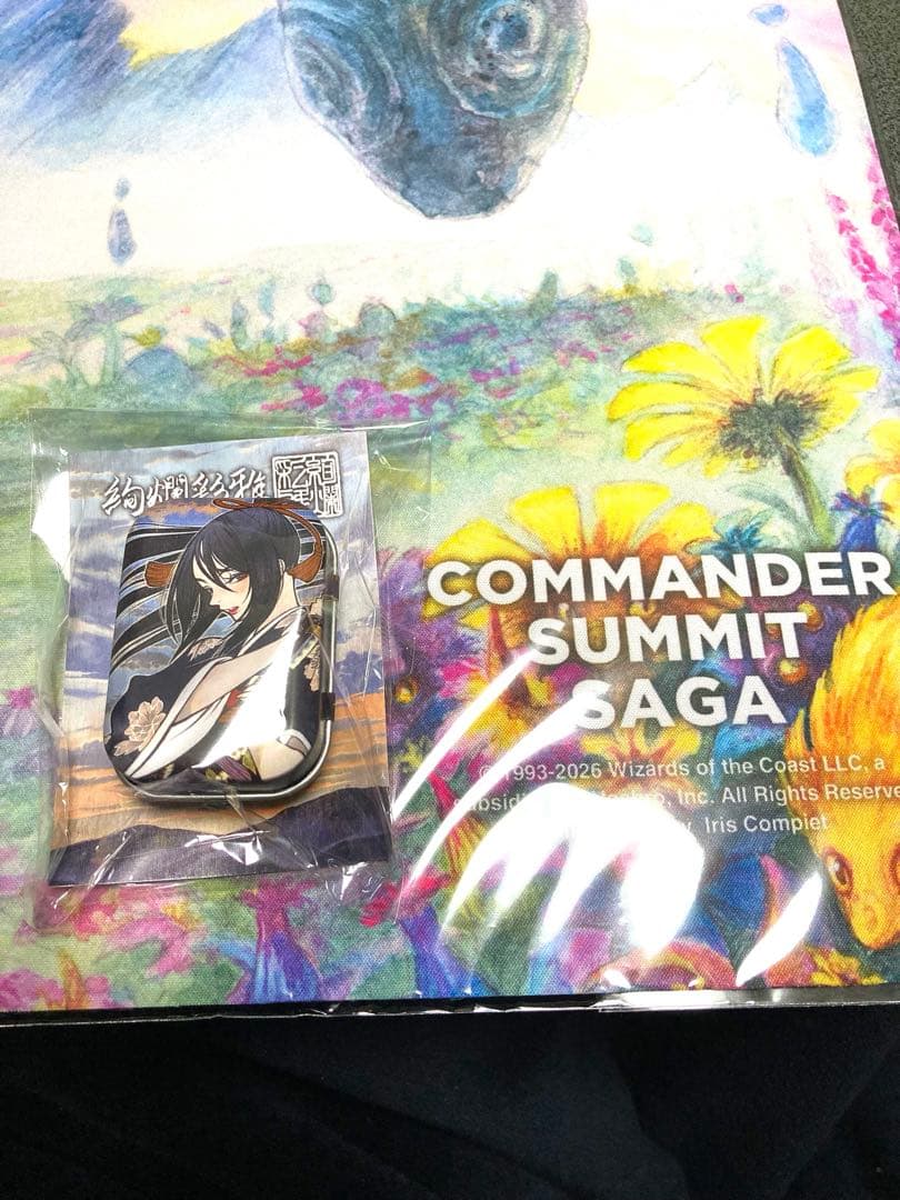 COMMANDER SUMMIT SAGA 豊かな在郷プレイマット　おまけ付き