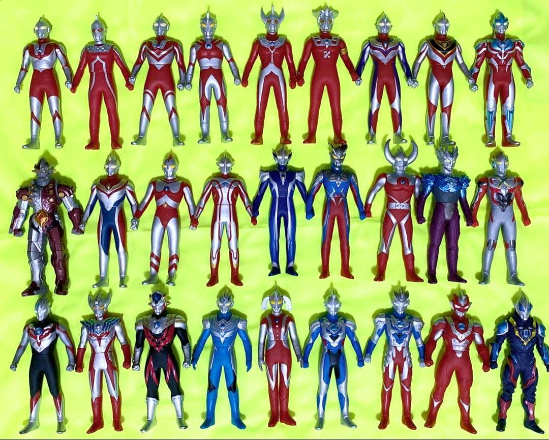 ウルトラヒーローソフビ 53体セット