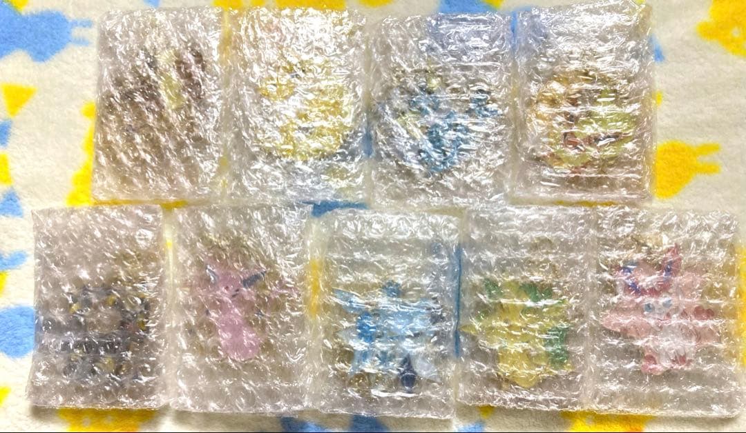 ポケモン　一番くじ　イーブイ　ブイズ　メタルチャーム　9点コンプ