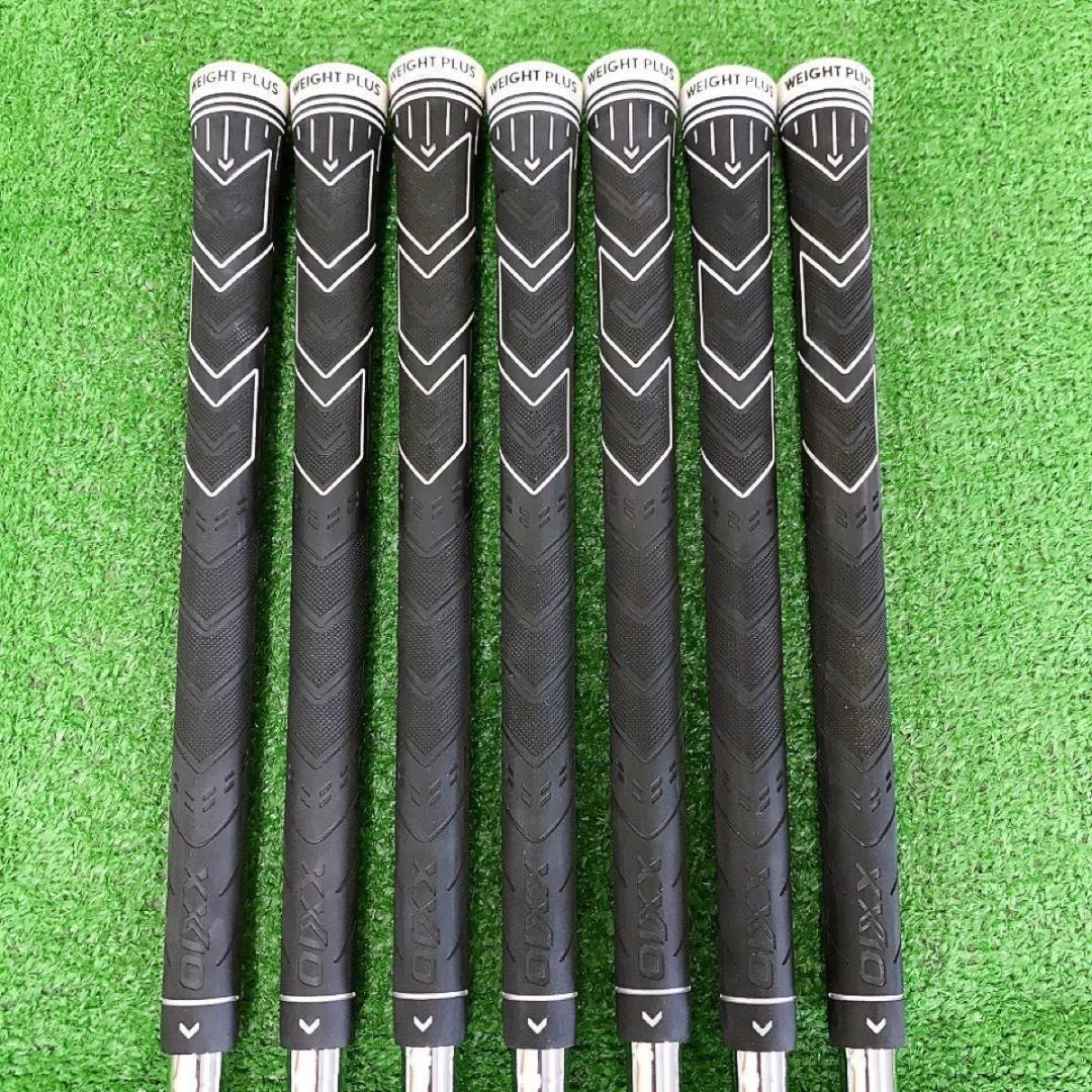 タ87★ゼクシオエックス 7番アイアン7本セット S XXIO X eks 純正