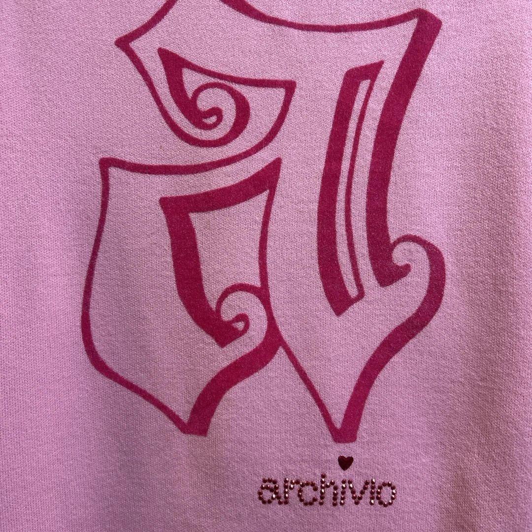 archivo ♡ピンク クルーネックセーター　サイズ38