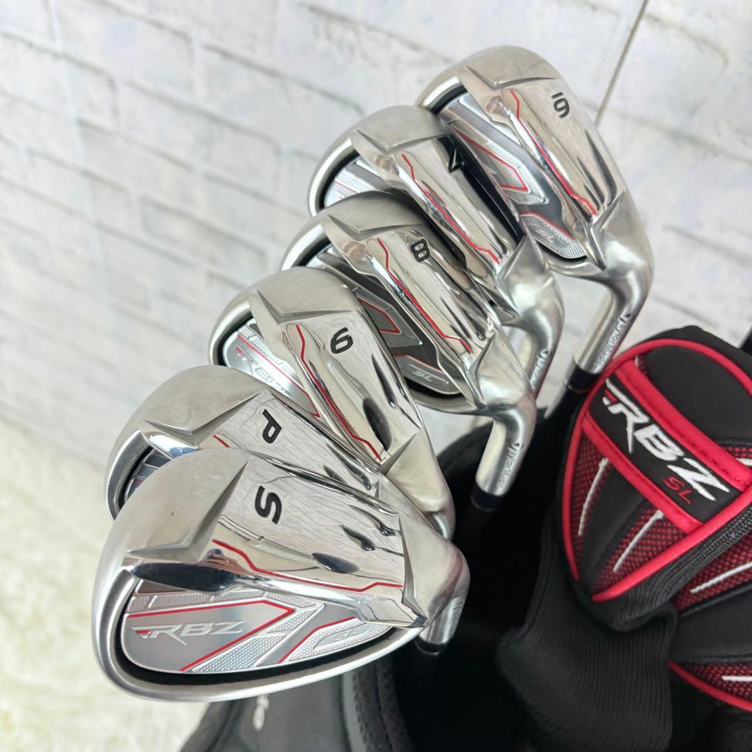 テーラーメイド RBZ SL メンズ ゴルフクラブセット R 美品 フルセット