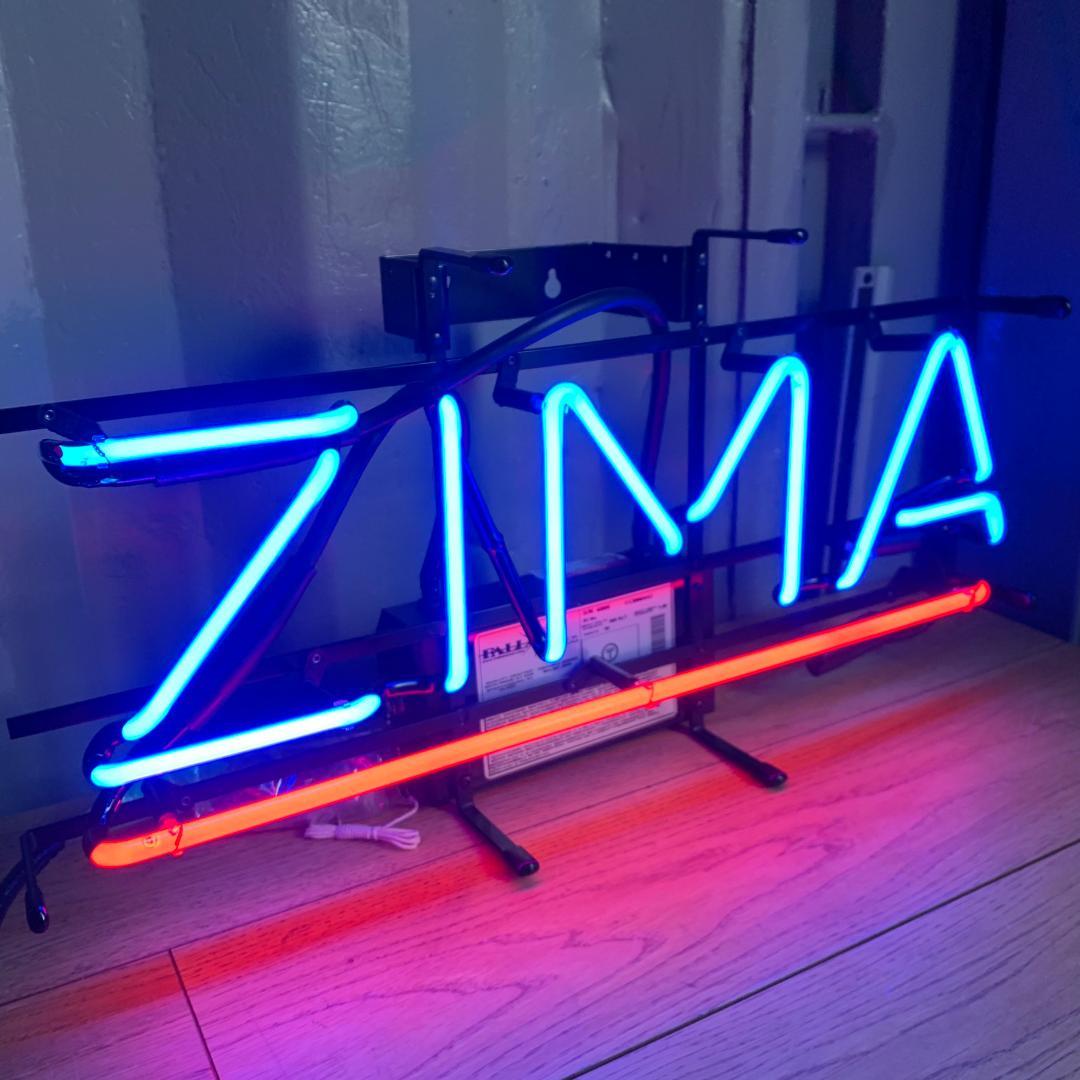 ZIMA ネオン管 ジーマ　ディスプレイ　デッドストック　看板