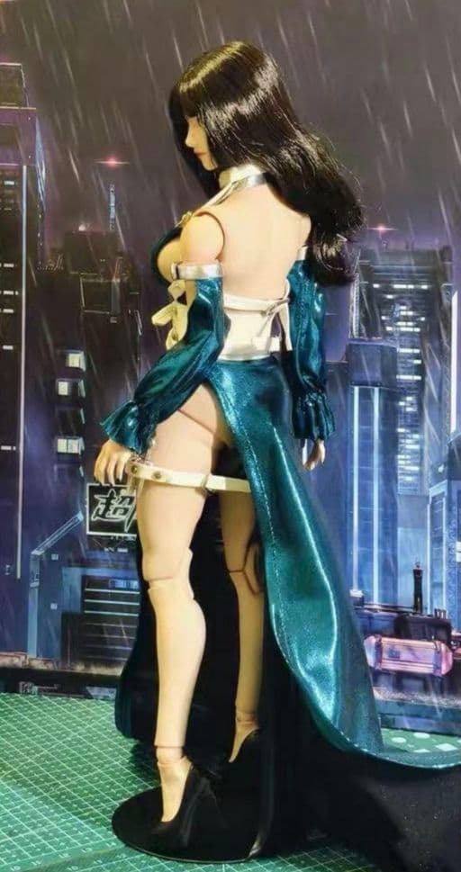 1/6スケール 女性用　ハンドメイド　シームレスフィギュア衣装　セクシードレス