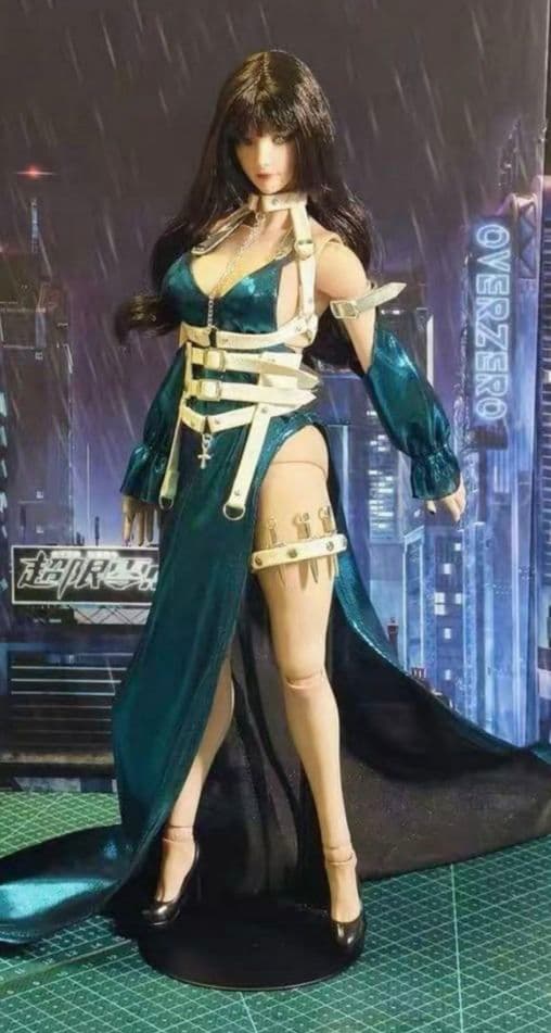 1/6スケール 女性用　ハンドメイド　シームレスフィギュア衣装　セクシードレス