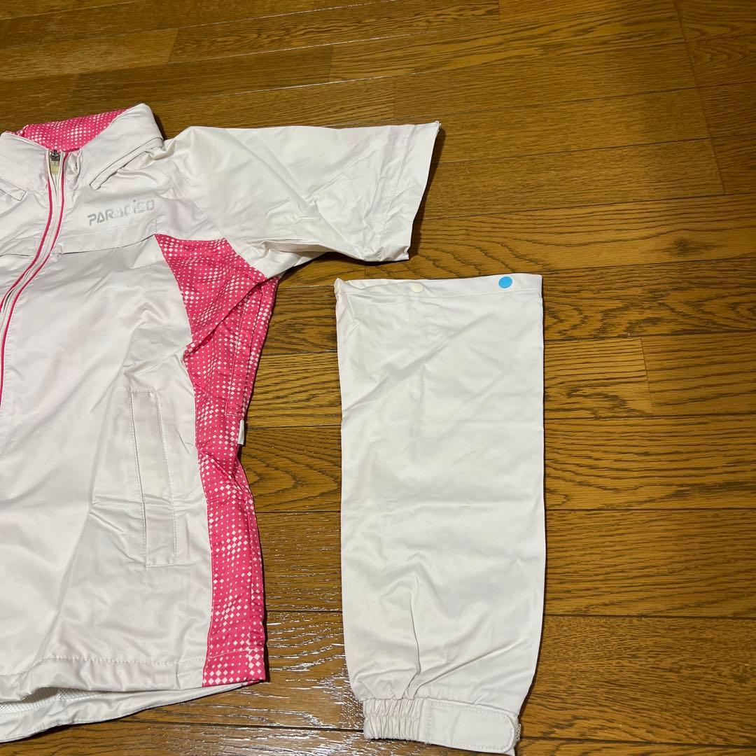 【新品・未使用】PARADISO ゴルフ雨具セットレディース　Ｍ