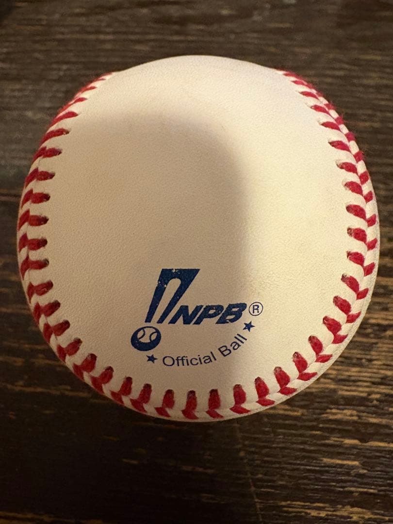 山崎颯一郎 直筆サインボール オリックスバファローズ