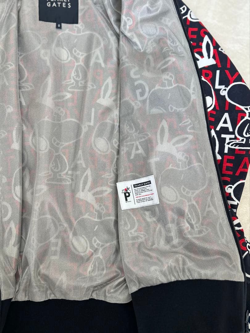 新品⭐︎完売パーリーゲイツ× スヌーピー コラボブルゾン⭐︎サイズ0