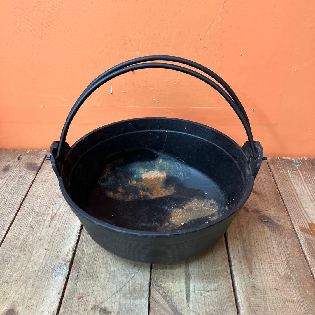 南部鉄器 三和 三和鋳物 鉄鍋 囲炉裏鍋 五徳鍋 ダッチオーブン すき焼き鍋 キ