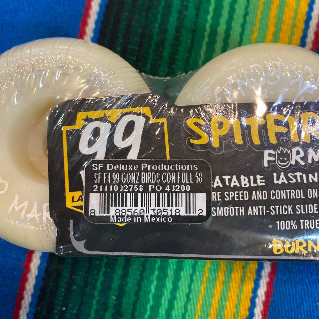 SPITFIRE MARK GONZALES 99 DURO ウィール58mm