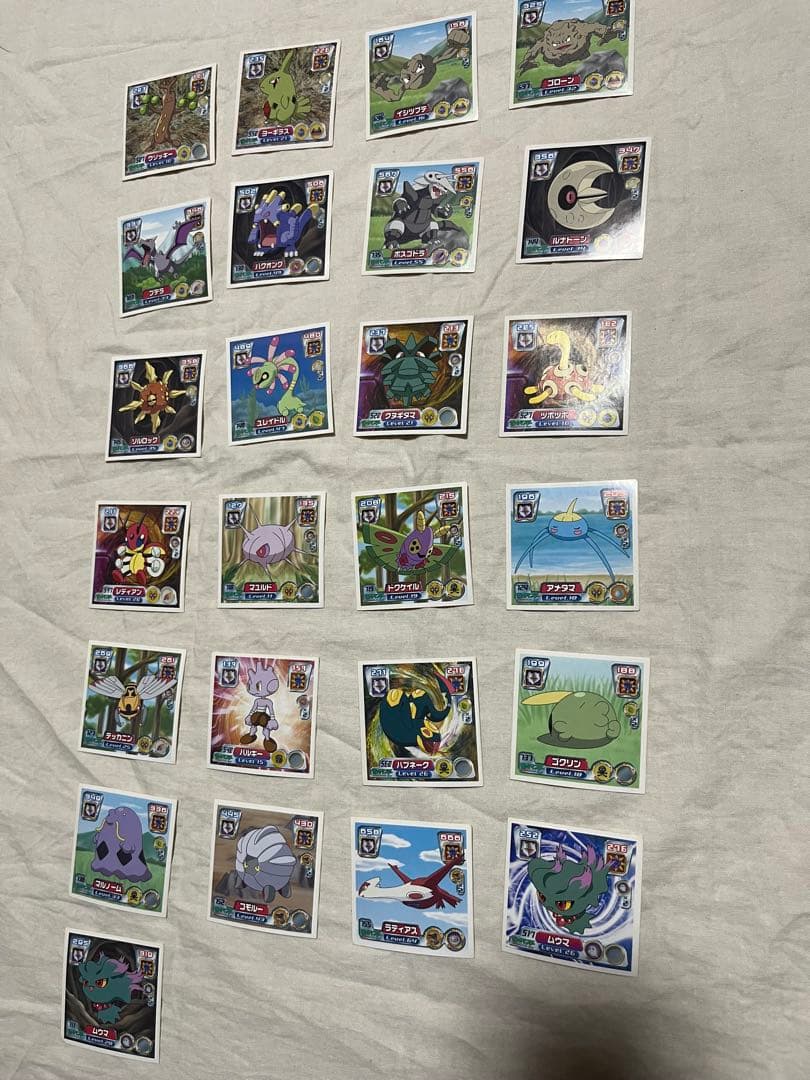 ポケモン 最強シール列伝 アドバンスジェネレーション 126枚 セット