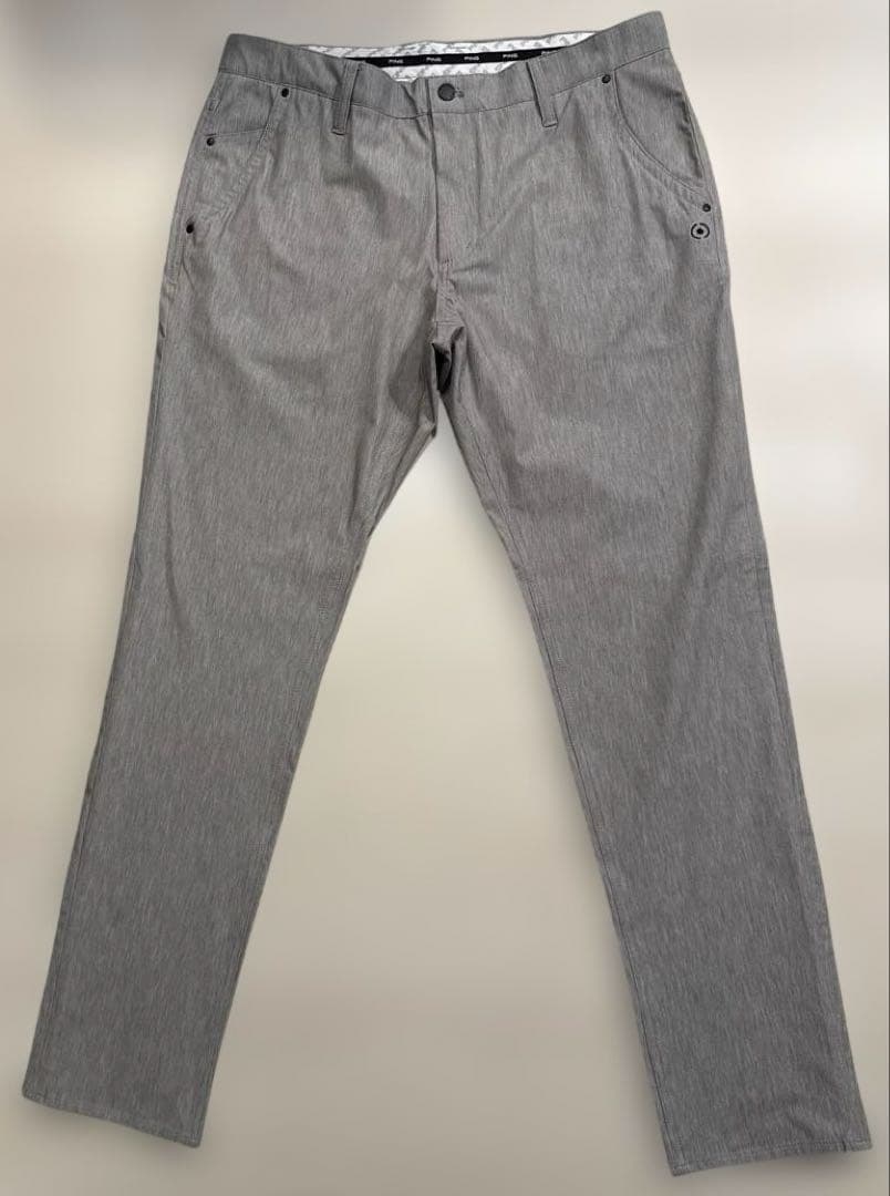 ping ピン　メンズ　4way ストレッチ　ロング　パンツ　LL ライトグレー