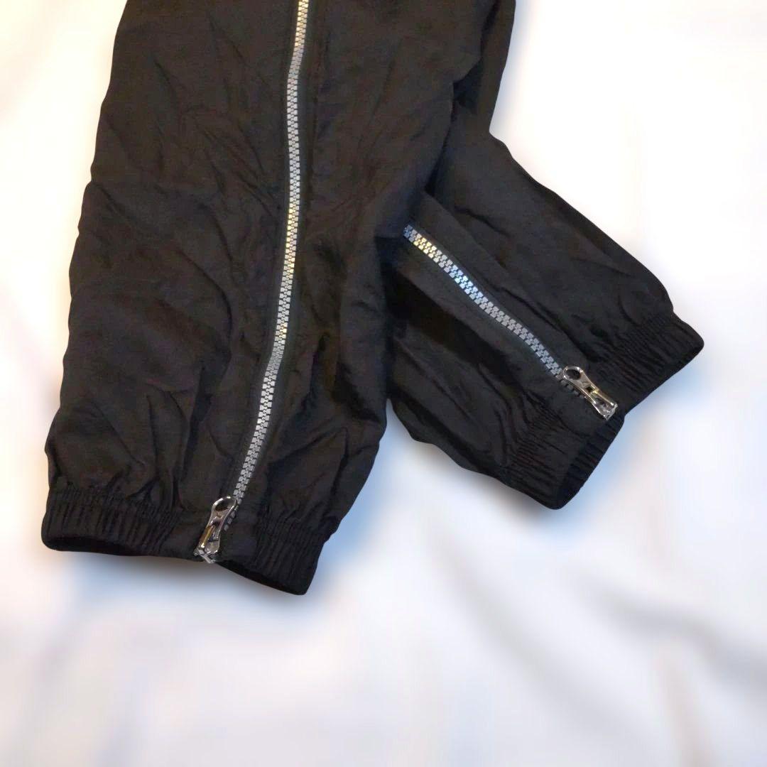 【激レア/サンプル品】PUMA サイドフルジップ ナイロンパンツ 黒 M相当