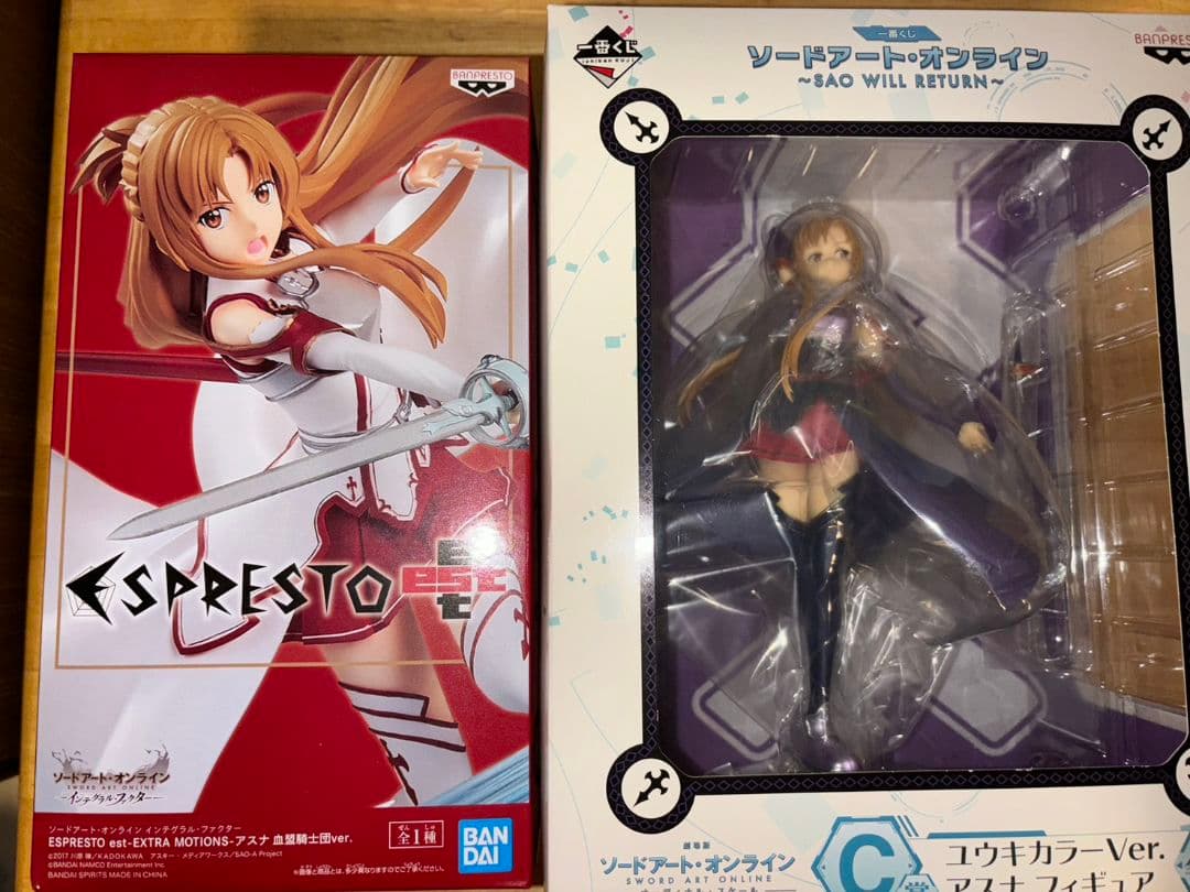 アスナ 血盟騎士団ver. アスナ ユウキカラーVer. フィギュアセット