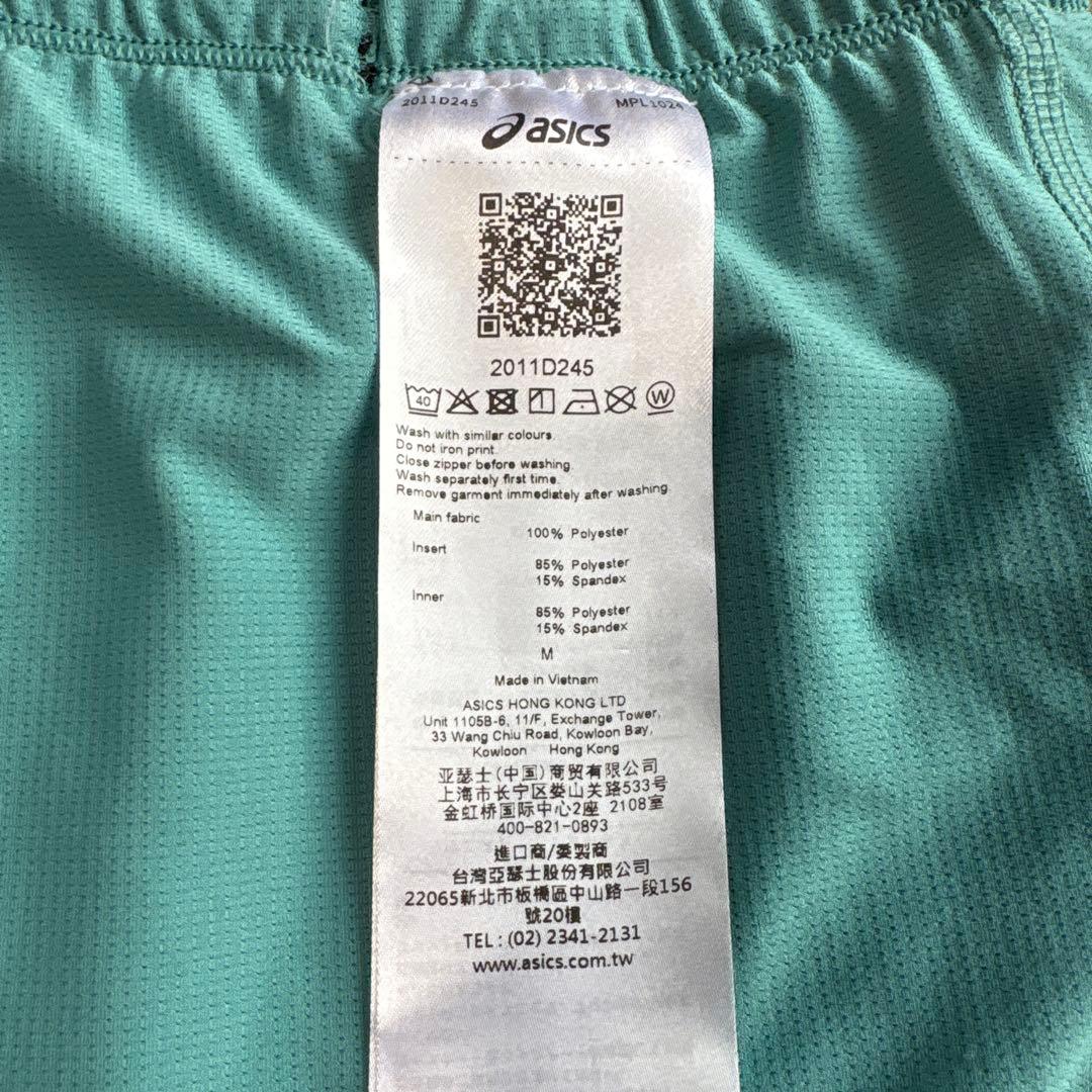 【新品】アシックス　ランニングパンツ　ROAD 2N1 5IN SHORT M