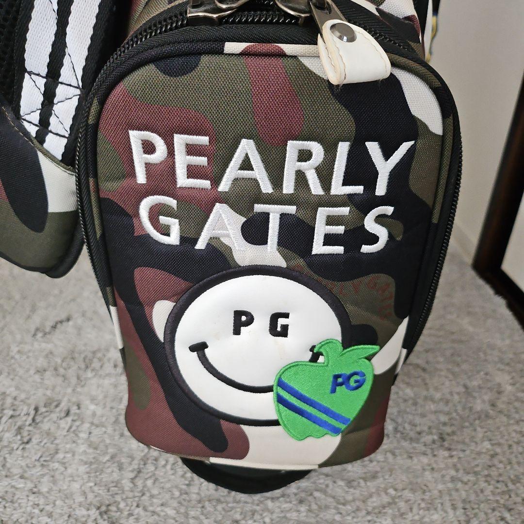 PEARLY GATES 迷彩キャディバッグ
