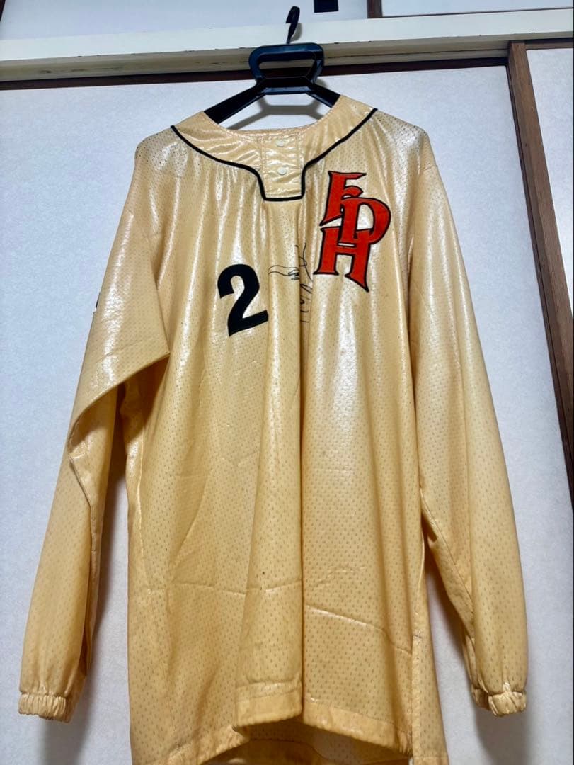 FDH 城島健司　サイン　本人着用　練習着 背番号2 ユニフォーム