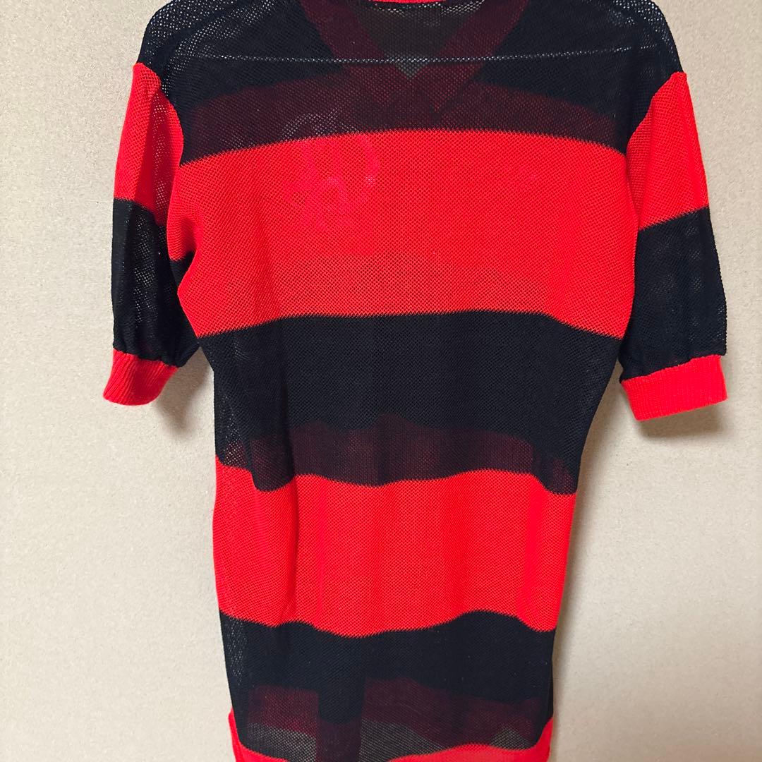 フラメンゴメッシュユニフォームtシャツ古着