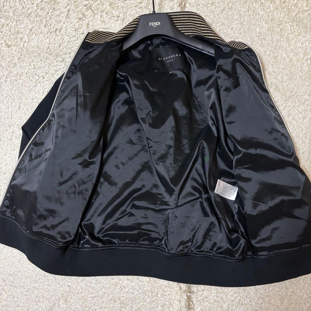 ST ANDREWS セントアンドリュース 裏地付ジップジャケット Mサイズ