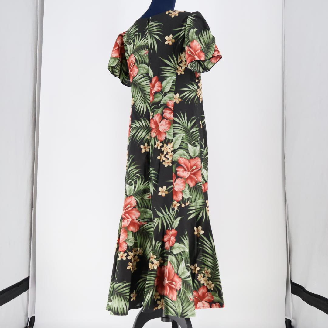 【美品 タグ付きフラダンス用衣装】ブラック Maunaloa マウナロア