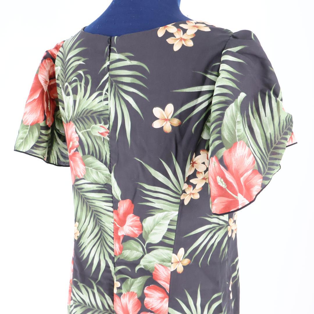 【美品 タグ付きフラダンス用衣装】ブラック Maunaloa マウナロア