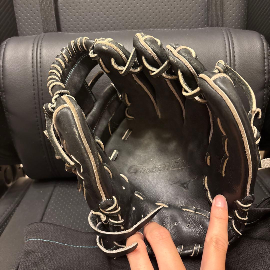 ミズノ軟式 グローバルエリート ダイバーシティーブルー 内野手用