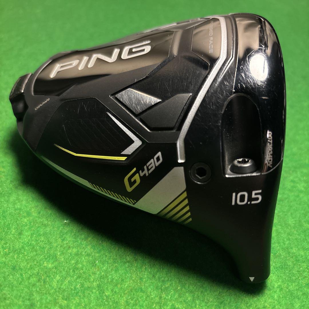 美品 PING ピン g430 max ドライバー ヘッド カバー付