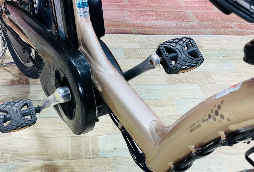 ZK3698 電動自転車 ブリヂストン アンジェリーノ 子供乗せ 20インチ