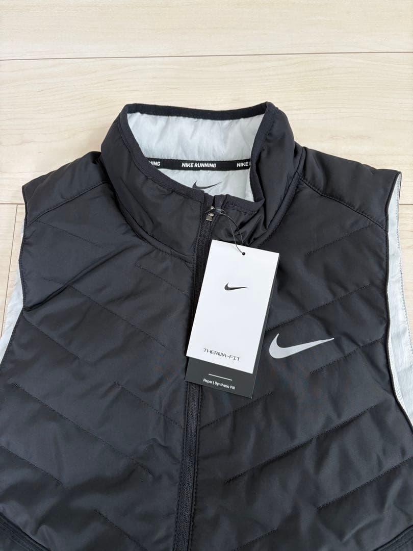 新品タグ付★NIKE★ナイキ★Therma-FIT レペルランニングベスト★Ｌ