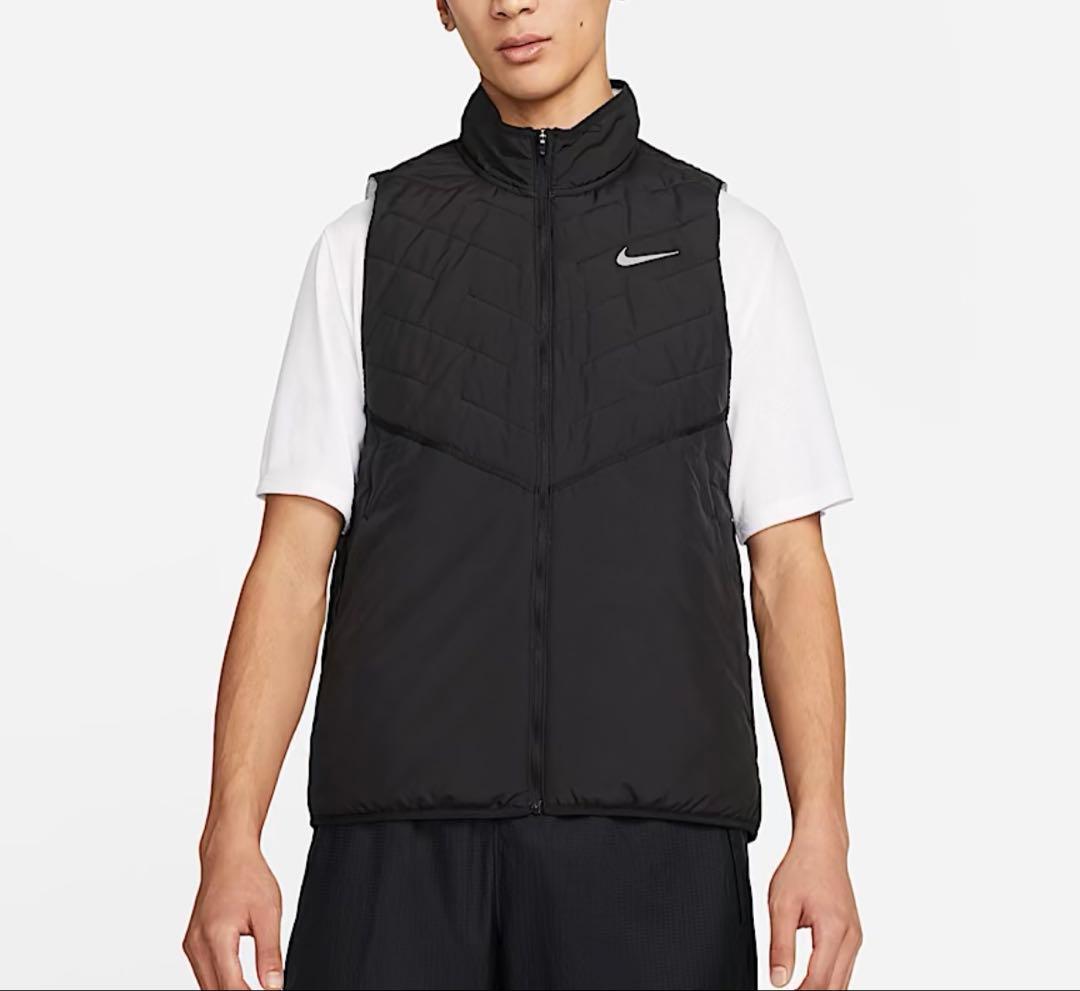 新品タグ付★NIKE★ナイキ★Therma-FIT レペルランニングベスト★Ｌ