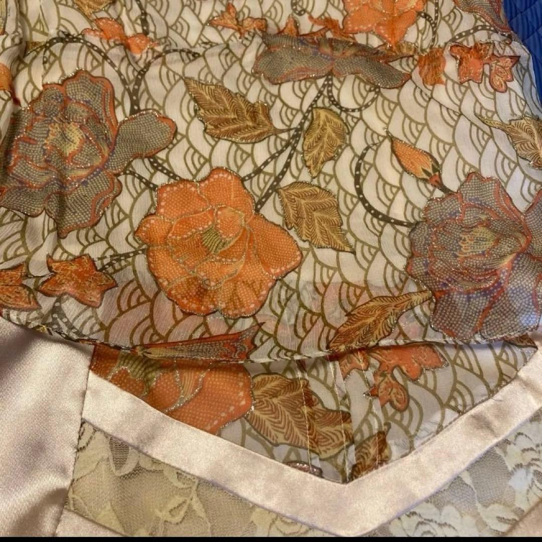 ドレスフランス製ノースリーブ ワンピースKARINA PARIS シルク100%