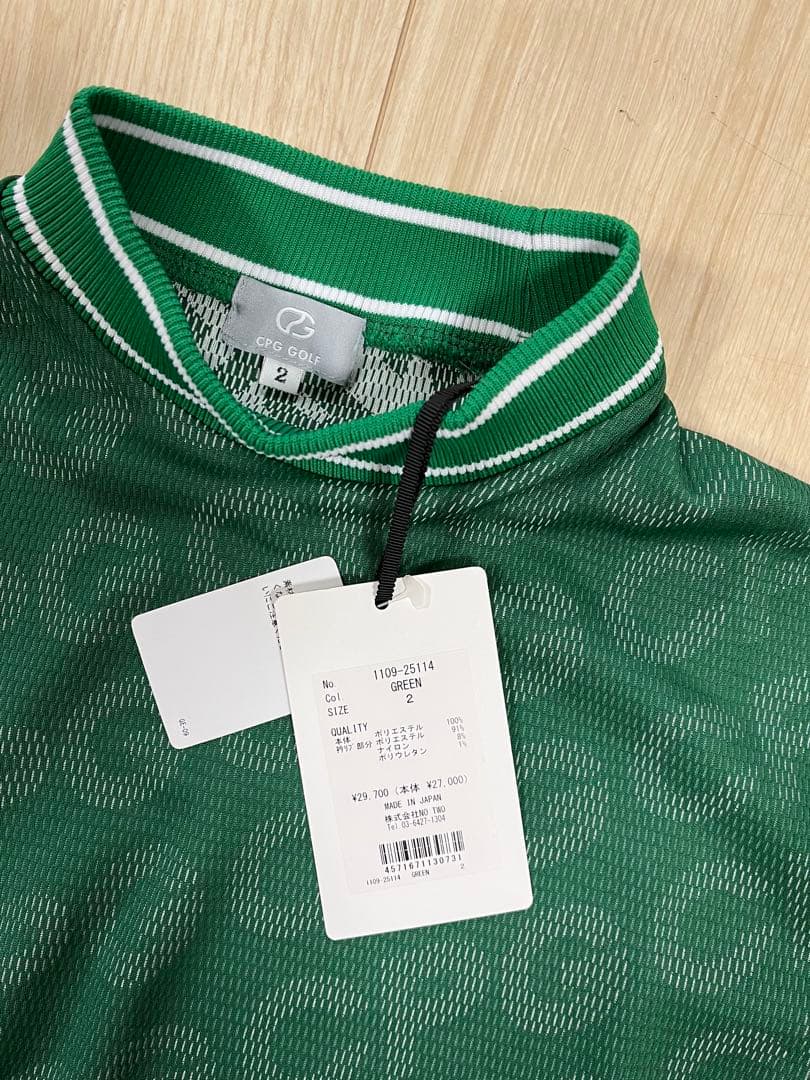 レディースウェア CGC GOLF BIAS LOGO MOCK NECK 2