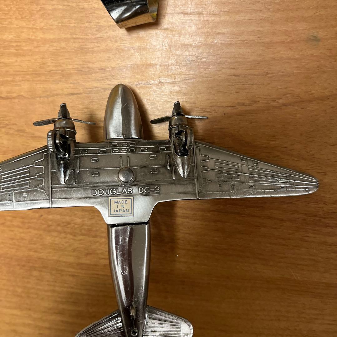 金属製 飛行機型 ライター 日本製 made in japan アンティーク