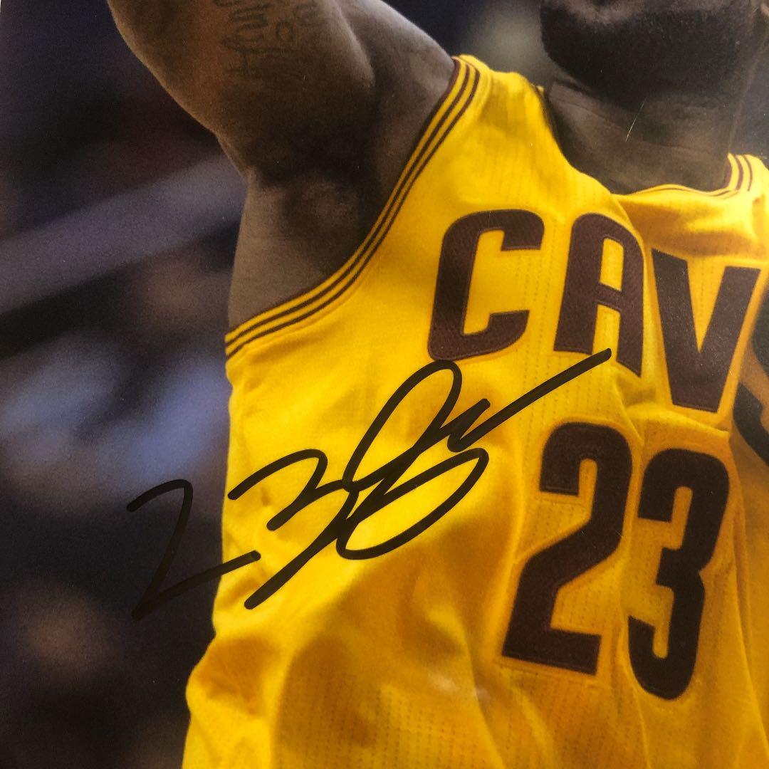 【SALE】NBAレブロン・ジェームス　直筆サイン
