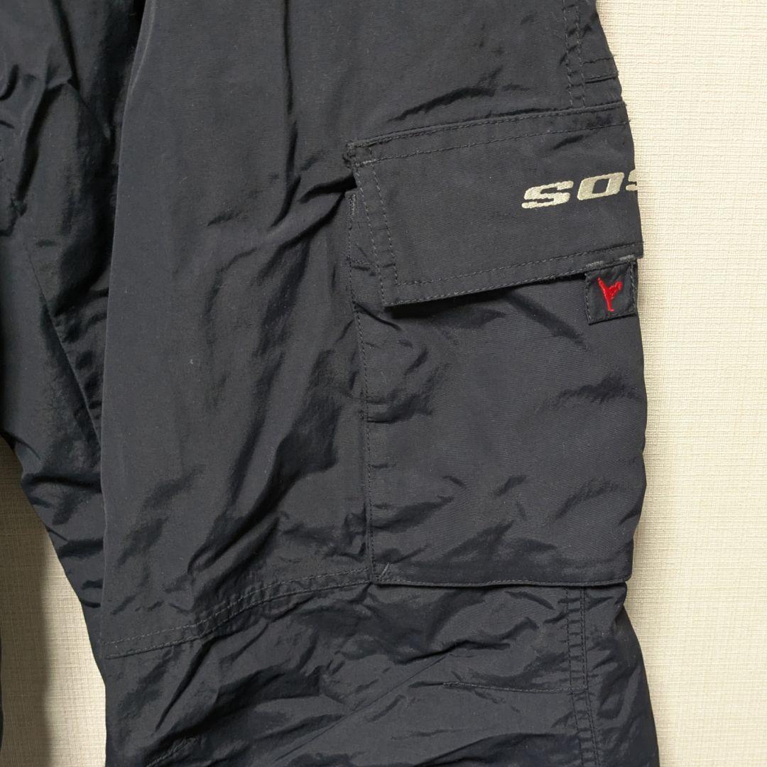 【定価15万円位】SOS スキーウェア スノボ メンズ Mサイズ 上下セット 紺