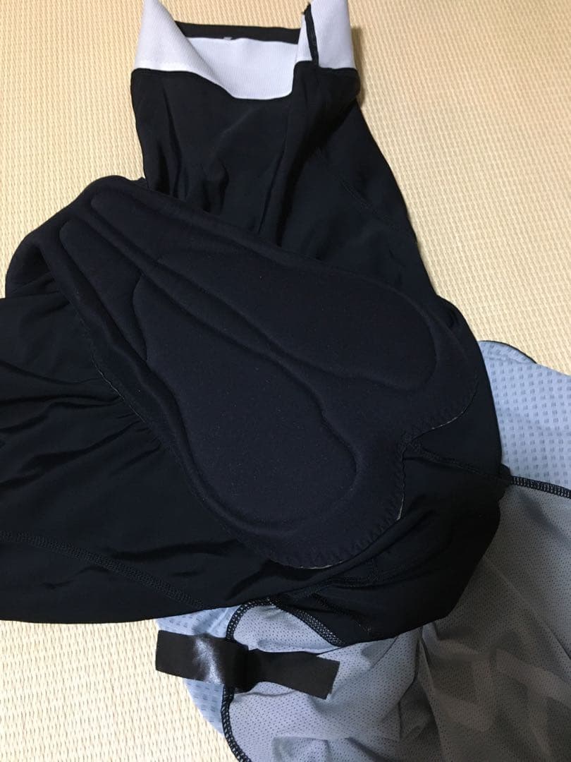 【美品】MONTON モントン 半袖ワンピース サイクリングジャージ